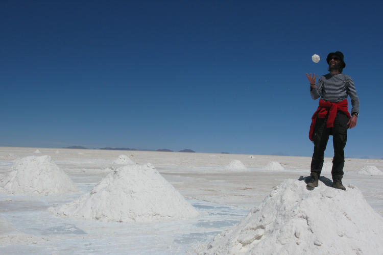 Saltball: Salar de Uyuni, Bolivia