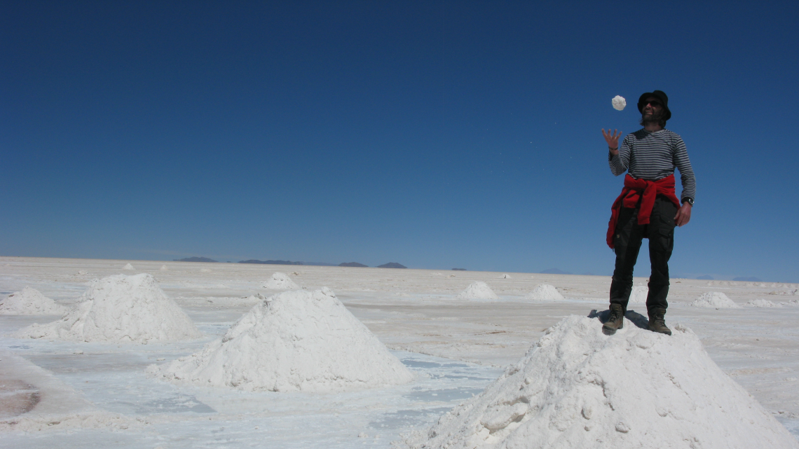 Saltball: Salar de Uyuni, Bolivia